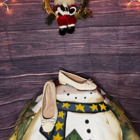 LifeStride Women's Size 7.5W Cheers Woven Skimmers Ballet Flats. - Picture 3 of 4